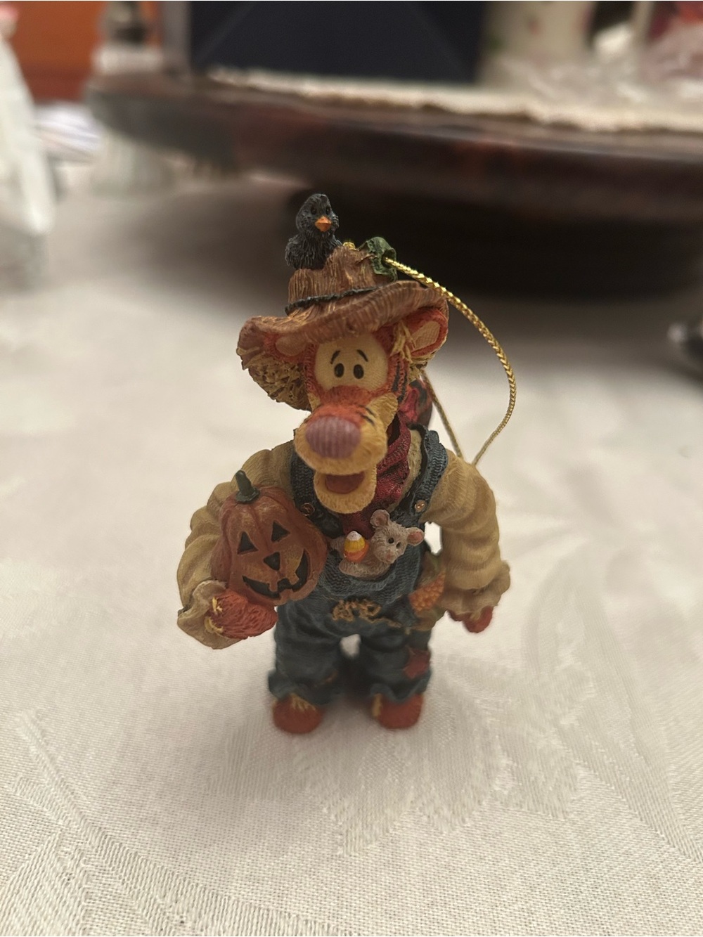 Vintage tiger Halloween Disney Boyd’s bears Christmas ornament
